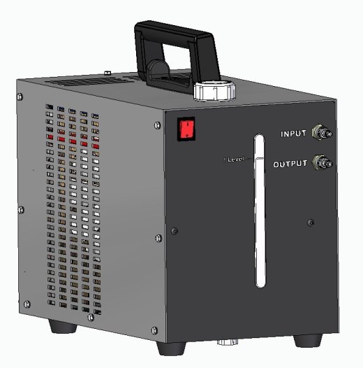 水冷却器设备模型缩略图
